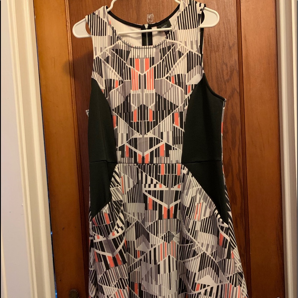 Skater dress with pockets